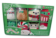 Squishmallows Christmas Holiday Ornament Set - Set Of 8 Squishmallows 734689246250